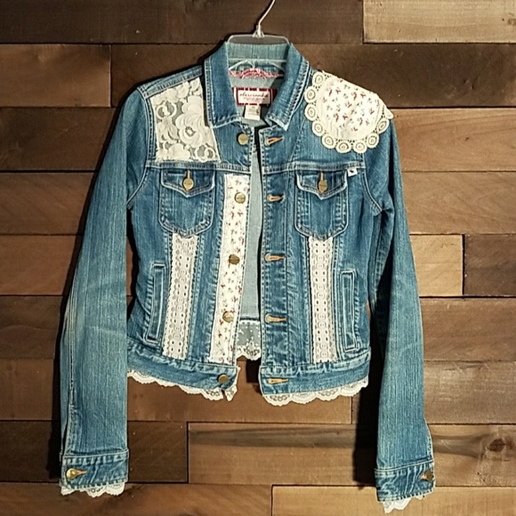 Abercrombie & Fitch Tops - Upcycled Abercrombie Jean jacket